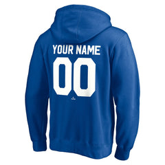 MLB Los Angeles Dodgers Cooperstown Winning Streak Personalized Name & Number Pullover Hoodie