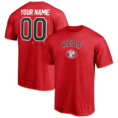 MLB Cincinnati Reds Cooperstown Winning Streak Personalized Name & Number T-Shirt