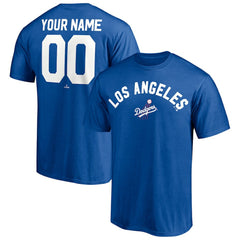 MLB Los Angeles Dodgers Cooperstown Winning Streak Personalized Name & Number T-Shirt