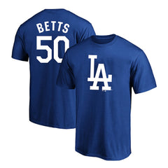 MLB Mookie Betts Los Angeles Dodgers Fanatics Big & Tall Name & Number T-Shirt