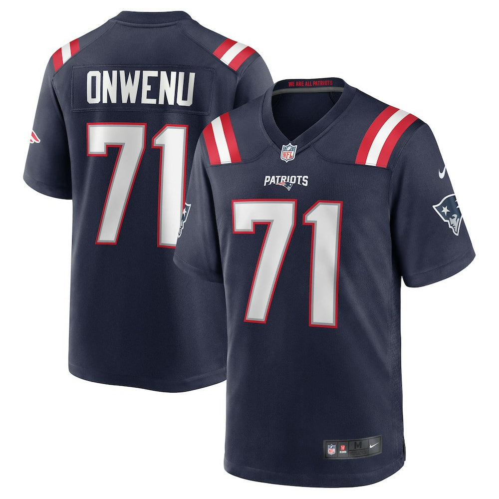 Mike Onwenu Team Game Jersey - New England Patriots