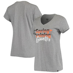 MLB San Francisco Giants '47 Women's Spring Training Fade V-Neck T-Shirt