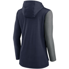 Women's Chevron Hoodie Performance Long Sleeve T-Shirt - Tennessee Titans