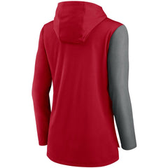 Women's Chevron Hoodie Performance Long Sleeve T-Shirt - Tampa Bay Buccaneers