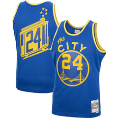 NBA Rick Barry Golden State Warriors 1966/67 Hardwood Classics Swingman Jersey sale