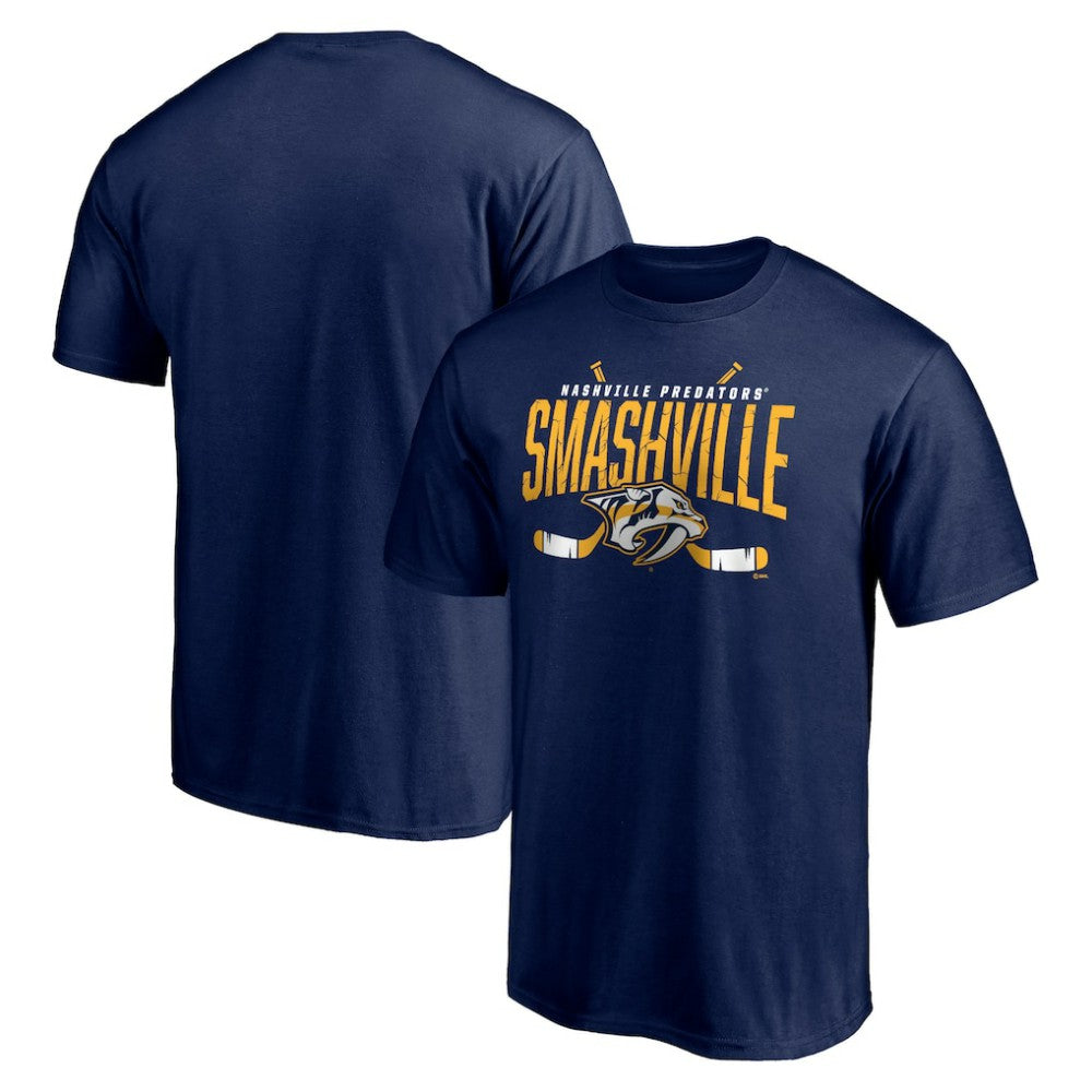 NHL Navy Nashville Predators Core Hometown T-Shirt