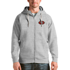 Antigua Victory Full-Zip Hoodie - San Francisco 49ers