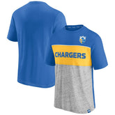 Throwback Colorblock T-Shirt - Los Angeles Chargers
