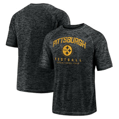 Shade Battle Ready Raglan Space-Dye T-Shirt - Pittsburgh Steelers