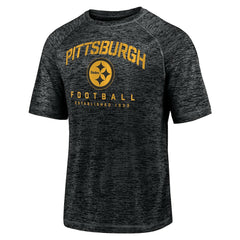 Shade Battle Ready Raglan Space-Dye T-Shirt - Pittsburgh Steelers