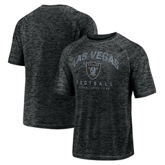 Shade Battle Ready Raglan Space-Dye T-Shirt - Las Vegas Raiders