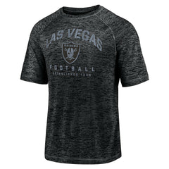 Shade Battle Ready Raglan Space-Dye T-Shirt - Las Vegas Raiders