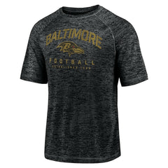 Shade Battle Ready Raglan Space-Dye T-Shirt - Baltimore Ravens