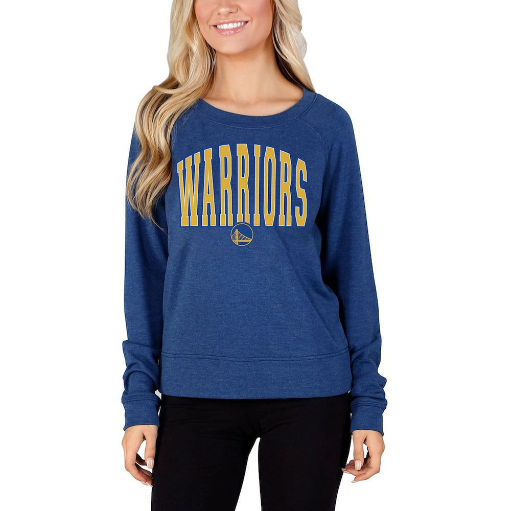 NBA Golden State Warriors Concepts Sport Women's Mainstream Terry Long Sleeve Top sale