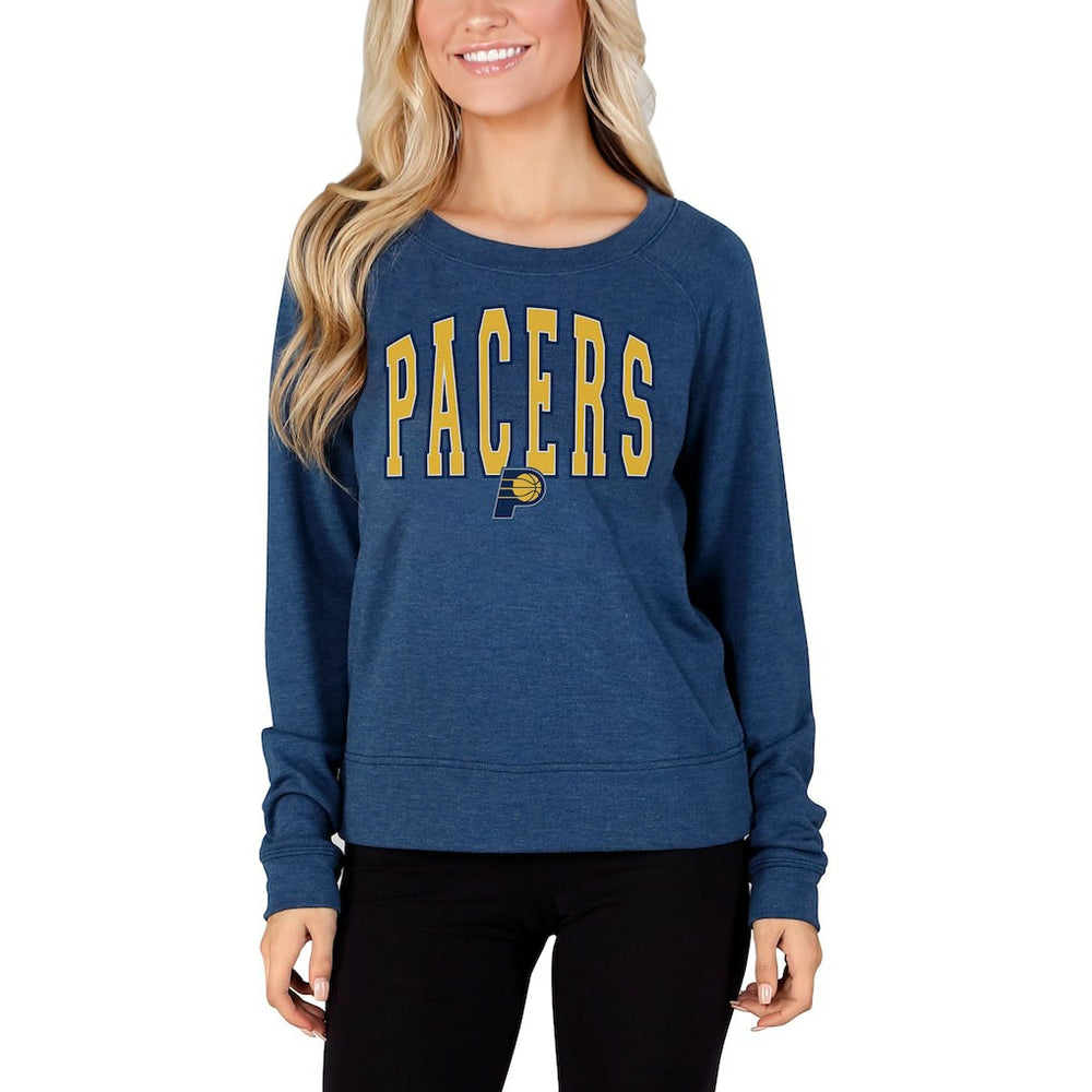 NBA Indiana Pacers Concepts Sport Women's Mainstream Terry Long Sleeve Top