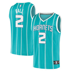NBA LaMelo Ball Charlotte Hornets Fast Break Replica Jersey Teal