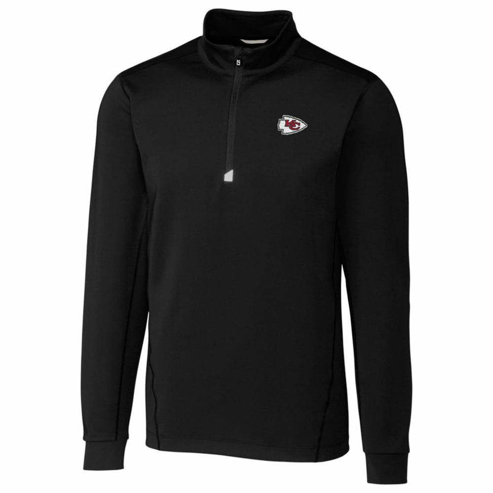 Cutter & Buck Traverse Quarter-Zip Pullover Jacket - Kansas City Chiefs