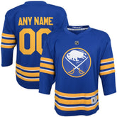NHL Blue Buffalo Sabres Youth Home Replica Custom Jersey