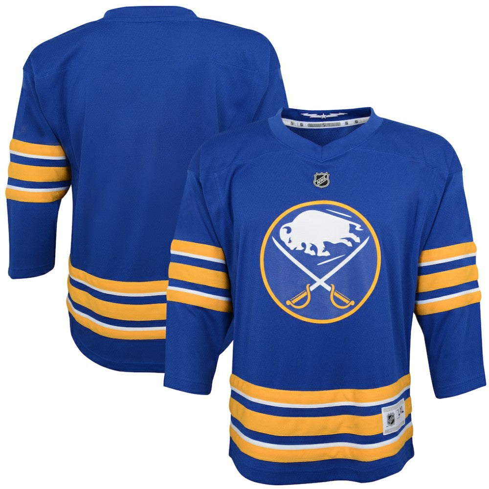 NHL Blue Buffalo Sabres Youth Home Replica Blank Jersey