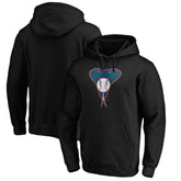 MLB Arizona Diamondbacks Cooperstown Collection Huntington Logo Fitted Pullover Hoodie