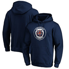 MLB Detroit Tigers Cooperstown Collection Huntington Logo Fitted Pullover Hoodie