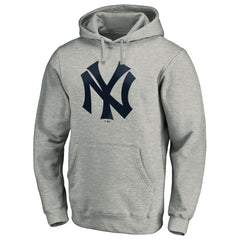 MLB New York Yankees Cooperstown Collection Huntington Logo Fitted Pullover Hoodie