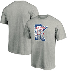 MLB Minnesota Twins Cooperstown Collection Huntington Logo T-Shirt