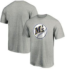 MLB Seattle Mariners Cooperstown Collection Huntington Logo T-Shirt