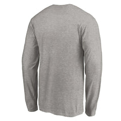 NHL Heather Gray Anaheim Ducks Special Edition Primary Logo Long Sleeve T-Shirt