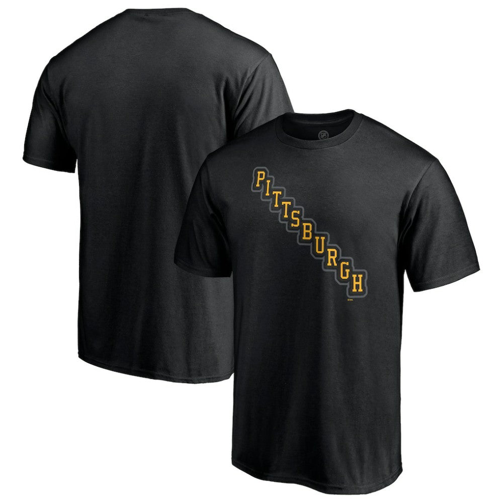 NHL Black Pittsburgh Penguins Special Edition Secondary Logo T-Shirt