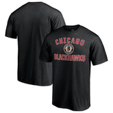 NHL Black Chicago Blackhawks Special Edition Victory Arch T-Shirt