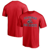 NHL Red Columbus Blue Jackets Special Edition Victory Arch T-Shirt
