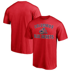 NHL Red Columbus Blue Jackets Special Edition Victory Arch T-Shirt