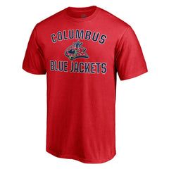 NHL Red Columbus Blue Jackets Special Edition Victory Arch T-Shirt