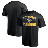 NHL Black Pittsburgh Penguins Special Edition Victory Arch T-Shirt