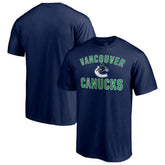 NHL Navy Vancouver Canucks Special Edition Victory Arch T-Shirt