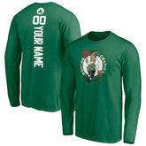 NBA Boston Celtics Playmaker Personalized Name & Number Long Sleeve T-Shirt