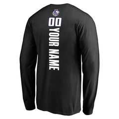 NBA Sacramento Kings Playmaker Personalized Name & Number Long Sleeve T-Shirt