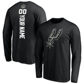 NBA San Antonio Spurs Playmaker Personalized Name & Number Long Sleeve T-Shirt