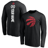 NBA Toronto Raptors Playmaker Personalized Name & Number Long Sleeve T-Shirt