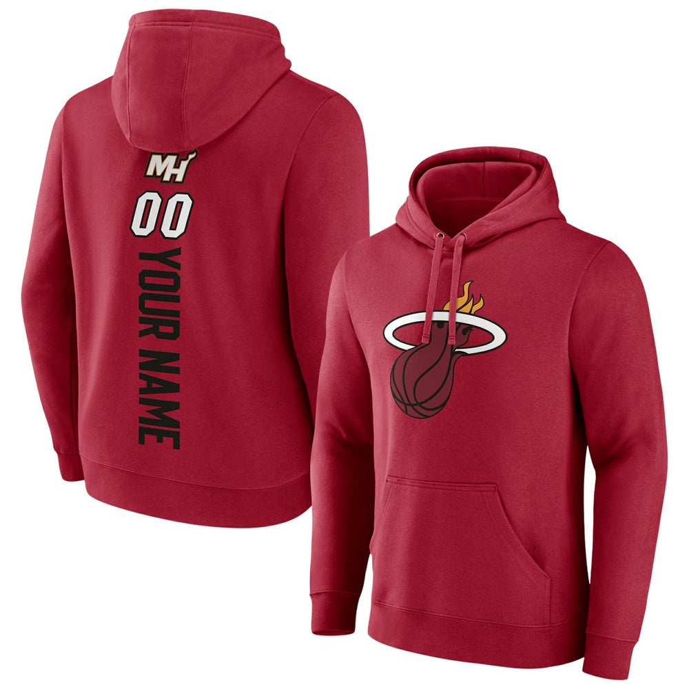 NBA Miami Heat Playmaker Personalized Name & Number Pullover Hoodie