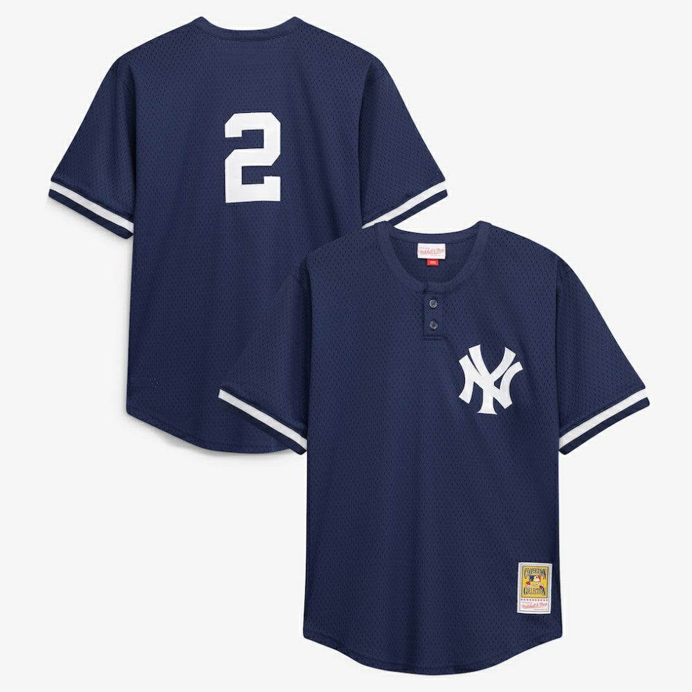 MLB Derek Jeter New York Yankees Mitchell & Ness Big & Tall Batting Practice Replica Player Jersey