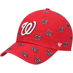 MLB Washington Nationals '47 Women's Confetti Clean Up Adjustable Hat