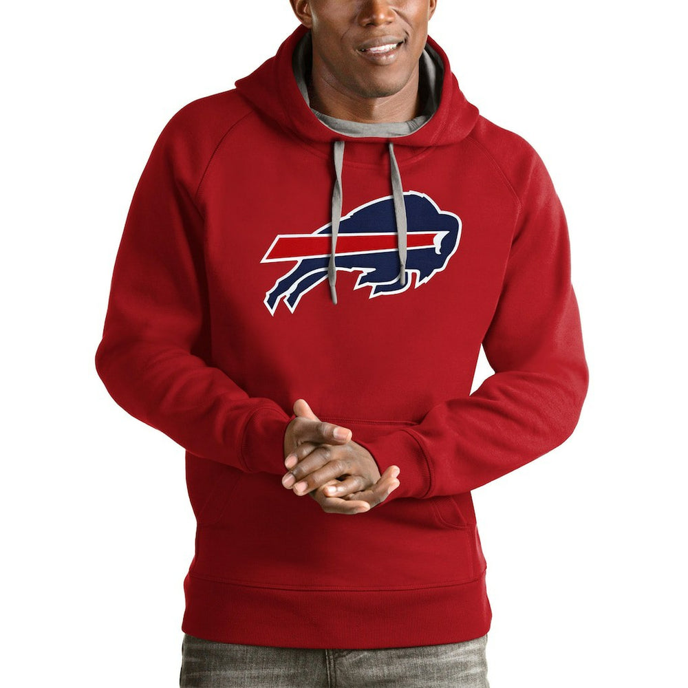Antigua Victory Pullover Hoodie - Buffalo Bills