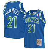 NBA Kevin Garnett Minnesota Timberwolves Youth 1995-96 Hardwood Classics Swingman Jersey