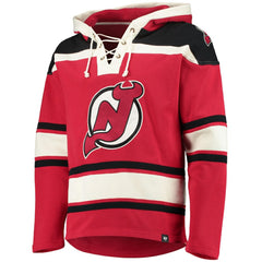 NHL Red New Jersey Devils '47 Superior Lacer Hoodie