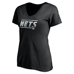 NBA Brooklyn Nets Women's Mascot In Bounds V-Neck T-Shirt