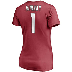 Kyler Murray Women's Player Icon Name & Number V-Neck T-Shirt - Arizona Cardinals