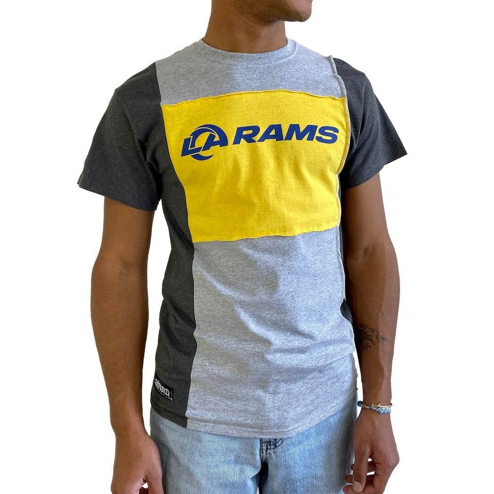 Refried Apparel Sustainable Split T-Shirt - Los Angeles Rams