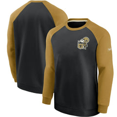 Historic Raglan Performance Pullover Sweater - New Orleans Saints